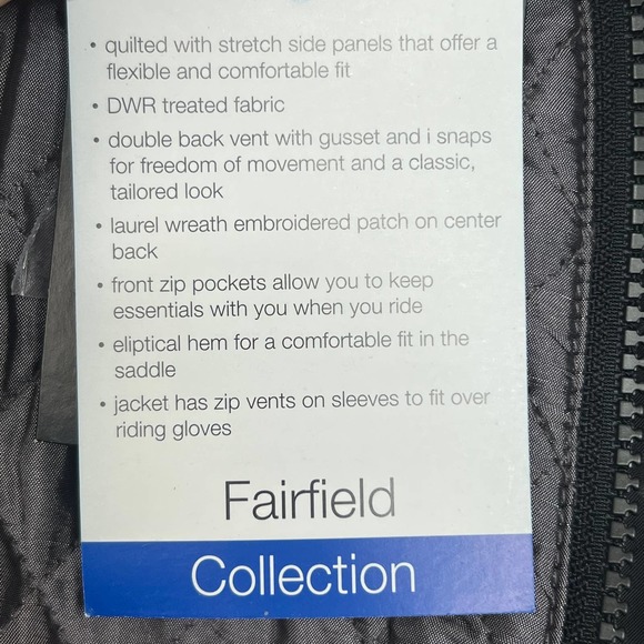 New Irideon Sleeveless Zip Front Sleeveless Horseback Riding Vest Size Small - Picture 8 of 12